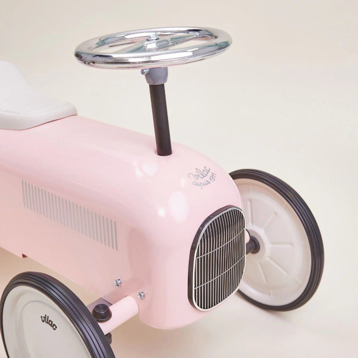 Light Pink Vintage Ride on Car