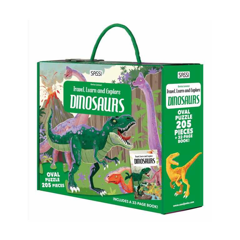 Puzzle - Travel, Learn & Explore - Dinosaurs