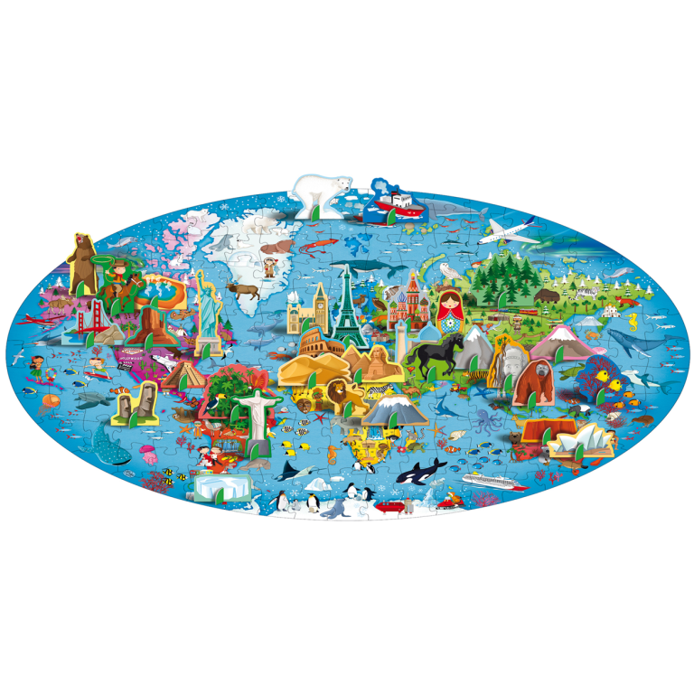 Puzzle - Travel, Learn & Explore - Earth NE2024