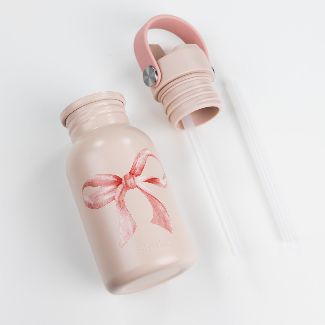 Water Bottle - Rosy Bow