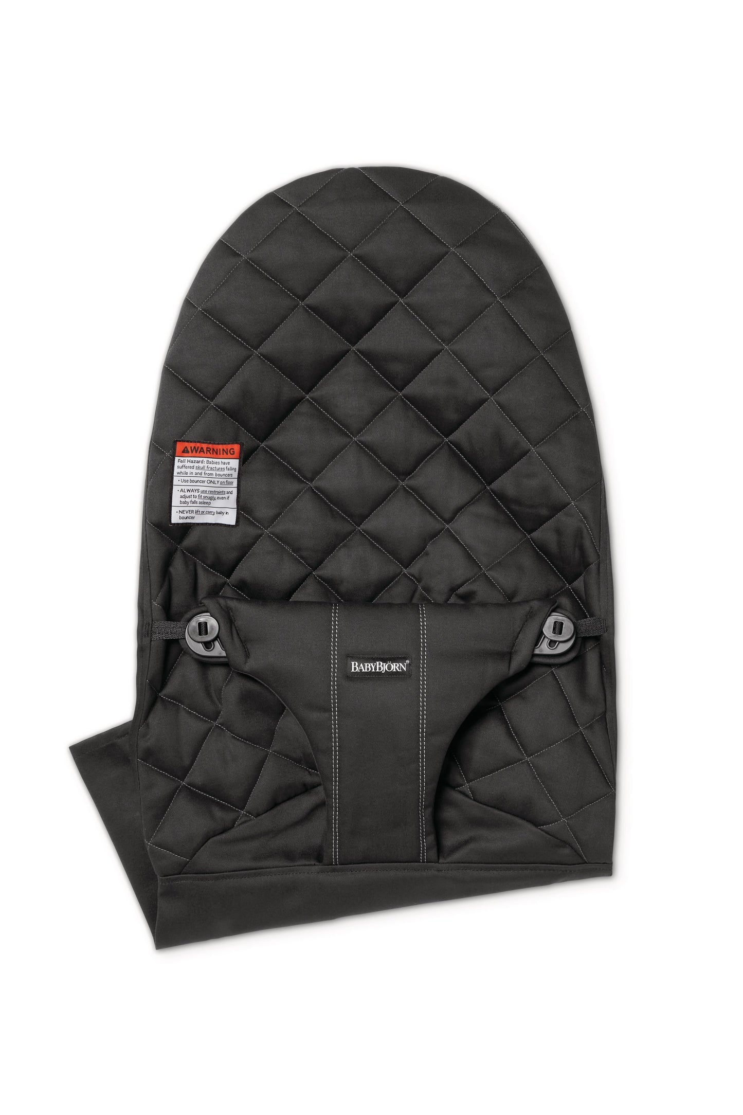 Fabric Seat Bouncer Bliss - Black, Cotton