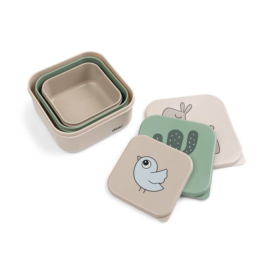 Snack box set 3 pcs Lalee Sand mix