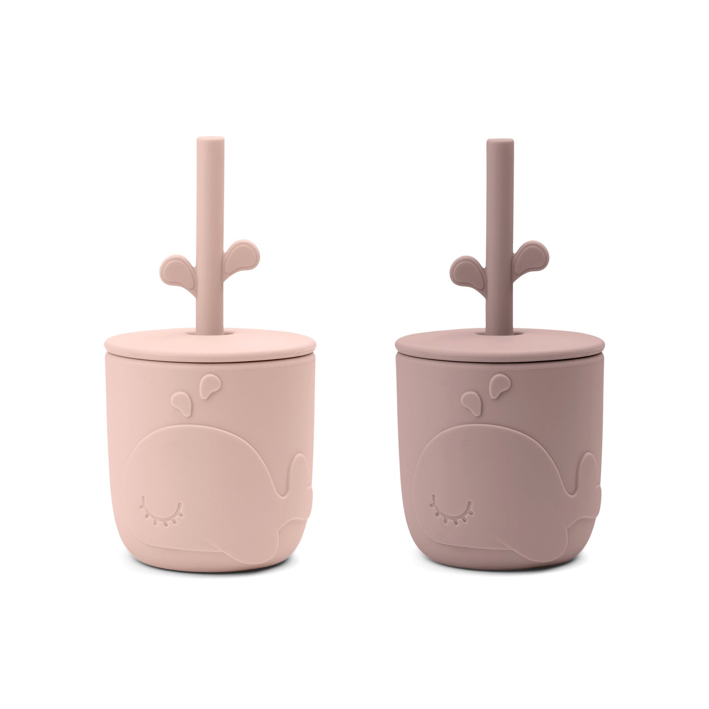Peekaboo straw cup 2-pack Wally Powder