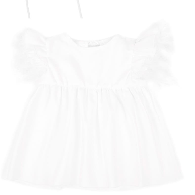ARWENA II Organic Dress -White