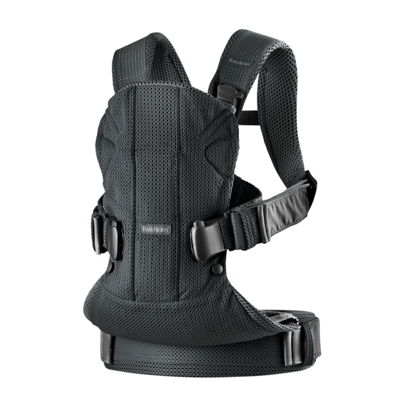 BabyBjörn Baby Carrier One Air Black, 3D Mesh – Elli Junior