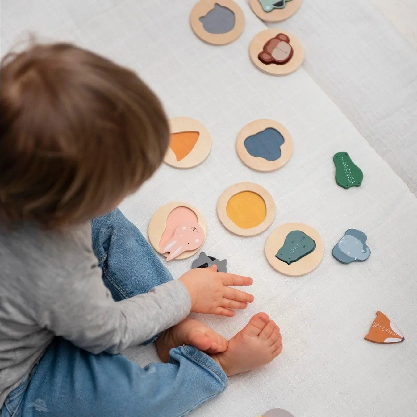 لعب مع Wooden Matching Game.