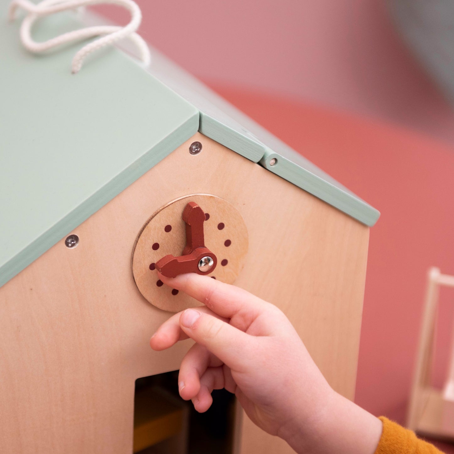 Wooden School with Accessories