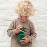 Trixie - Stainless Steel Bottle (350ml) - Mr. Crocodile