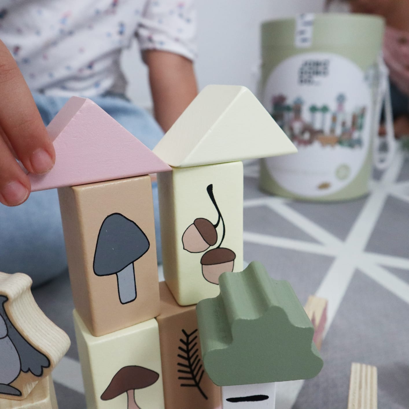 Building blocks forest