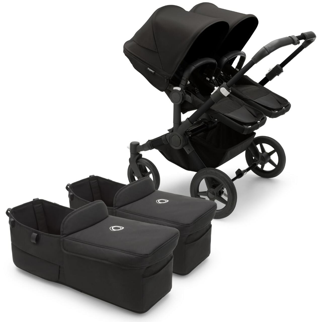 bugaboo donkey duo travel system Bugaboo - Donkey 5 Twin Complete Me Travel System