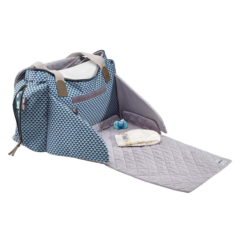 Sydney II Changing Bag - Play Print Blue