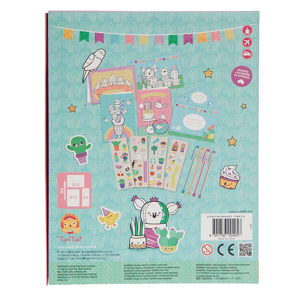 Tiger Tribe - Card Making Kit Fiesta Fun