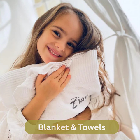 Personalised Blanket & Towels