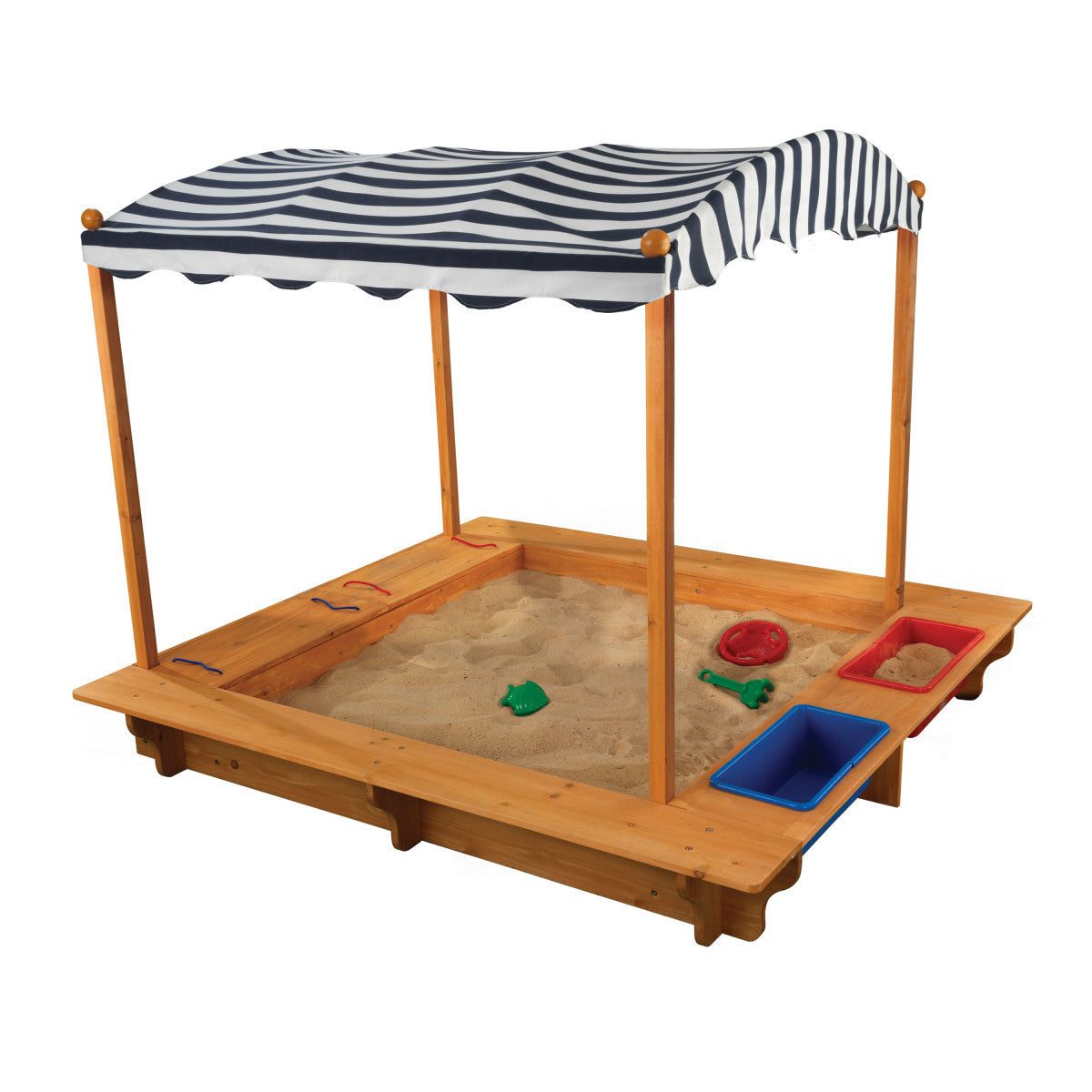 Outdoor Sandbox With Canopy