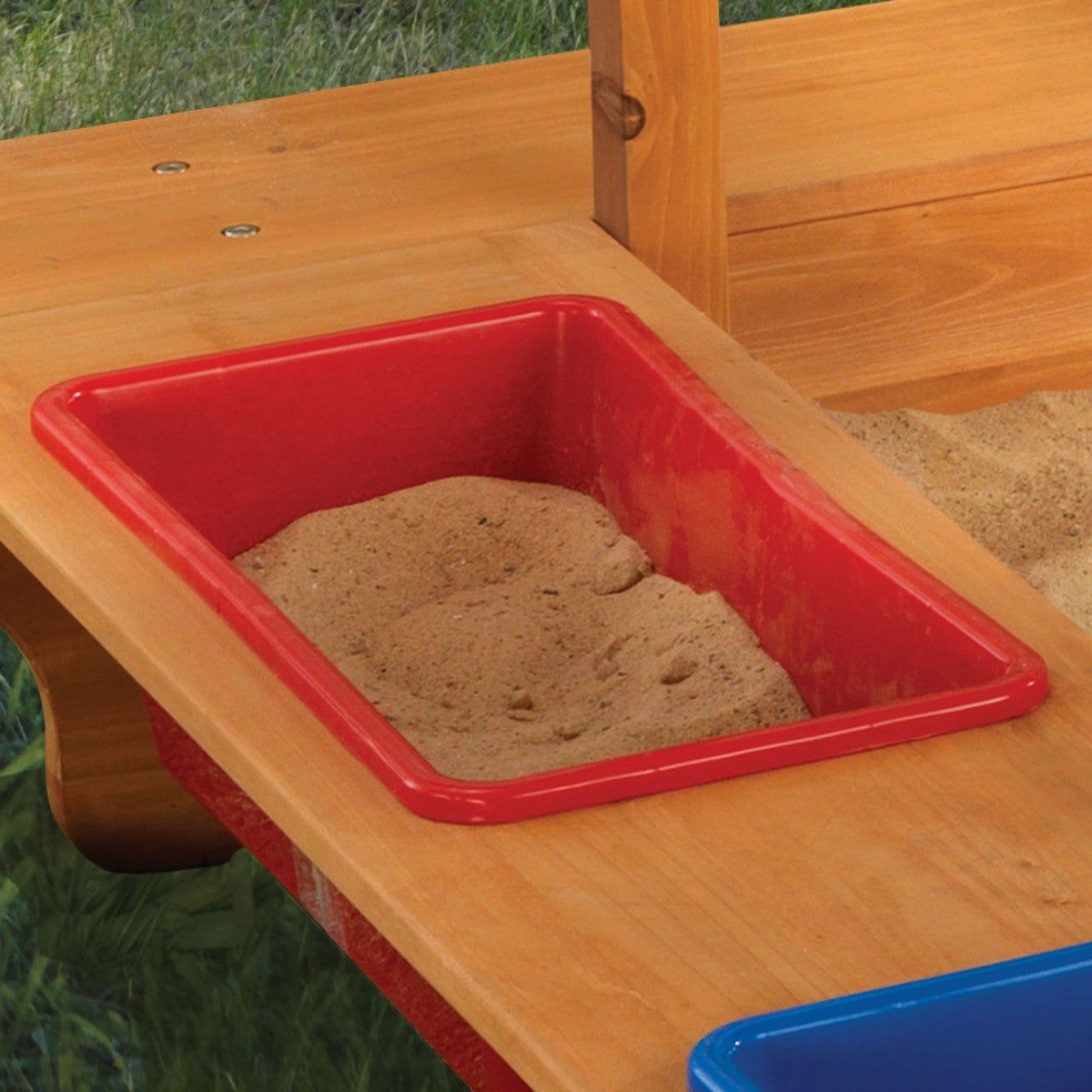 Outdoor Sandbox With Canopy