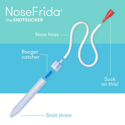 NoseFrida the Snotsucker - Nasal Aspirator in Travel Case by Frida Baby