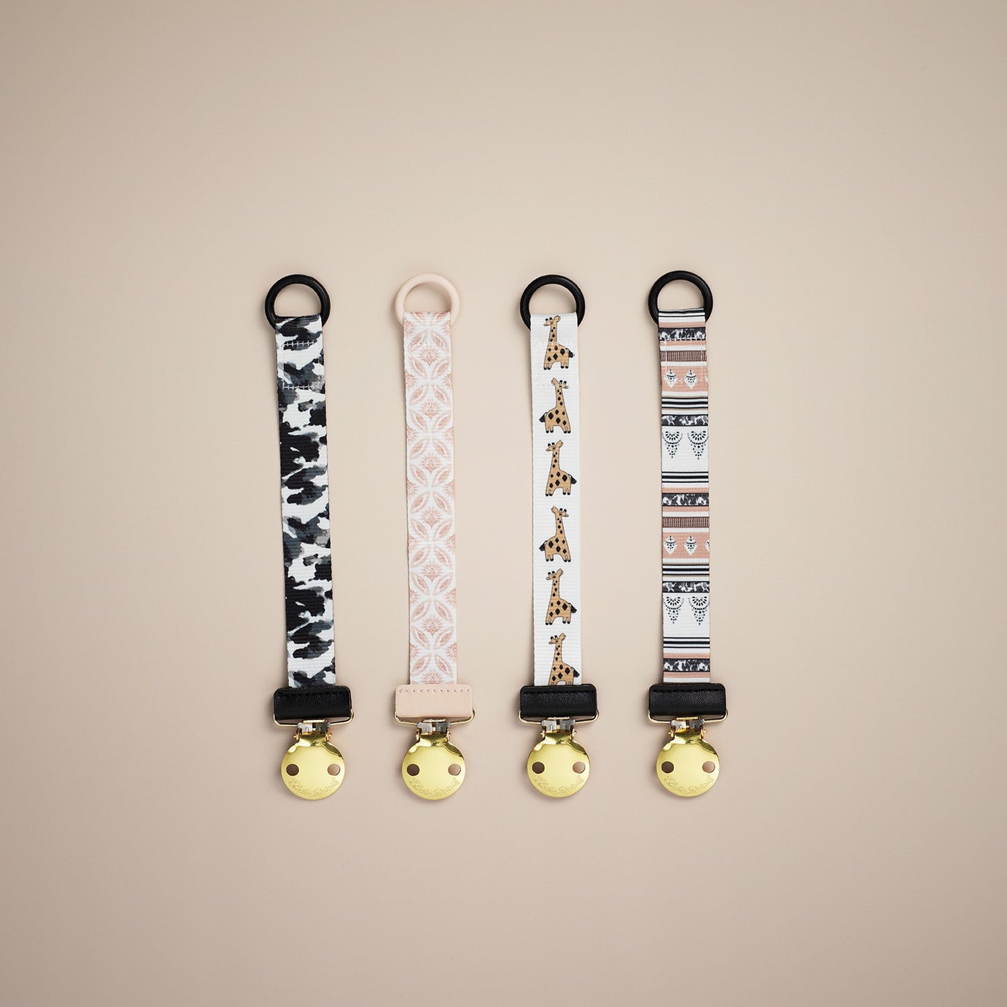 Pacifier Clip - Wild Paris