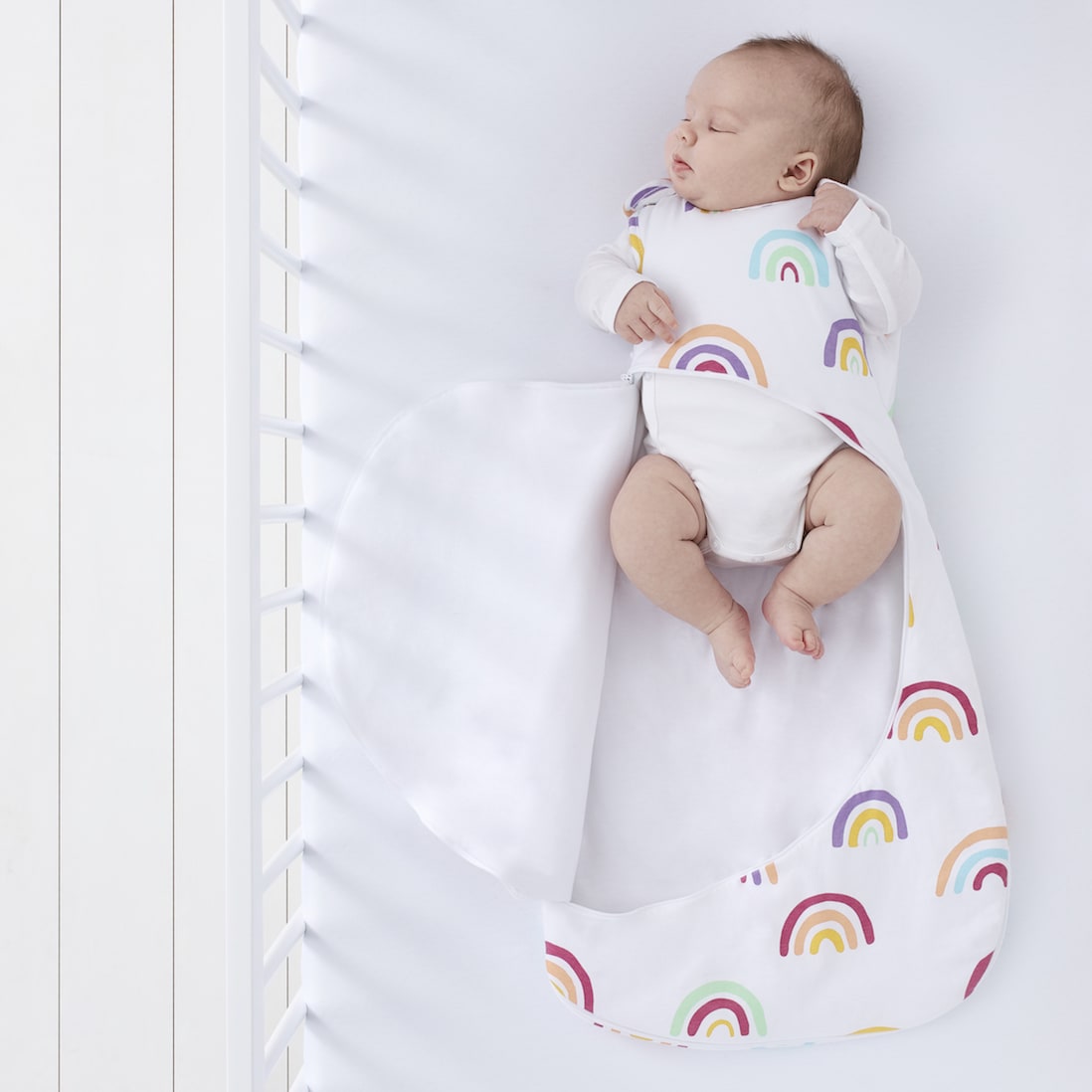 SnuzPouch Sleeping Bag, 2.5 Tog - Rainbow