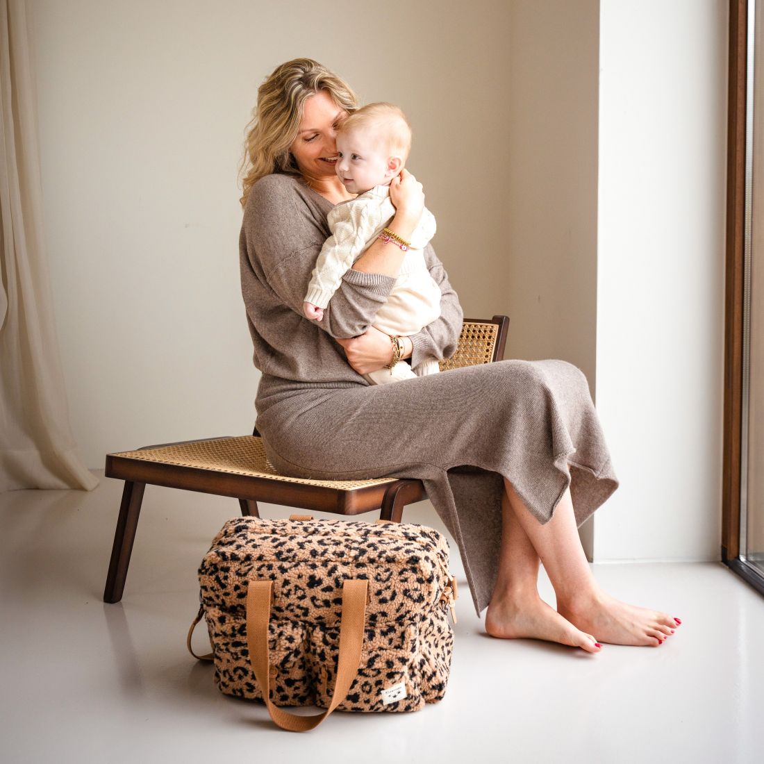 Diaper bag Kidzroom Teddy, Brown