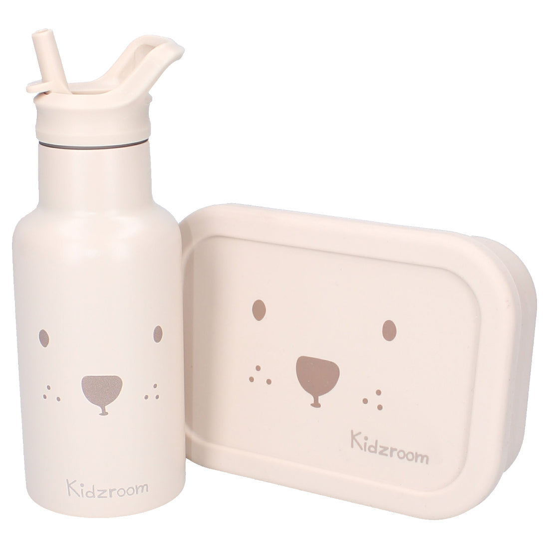 Metal Bottle 350ml Kidzroom Beary Excited