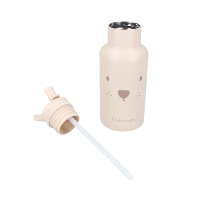Metal Bottle 350ml Kidzroom Beary Excited