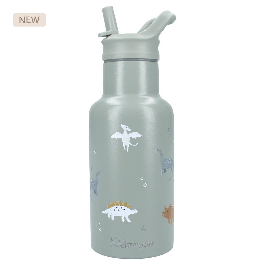 Metal Bottle 350ml Kidzroom Small talk - Green