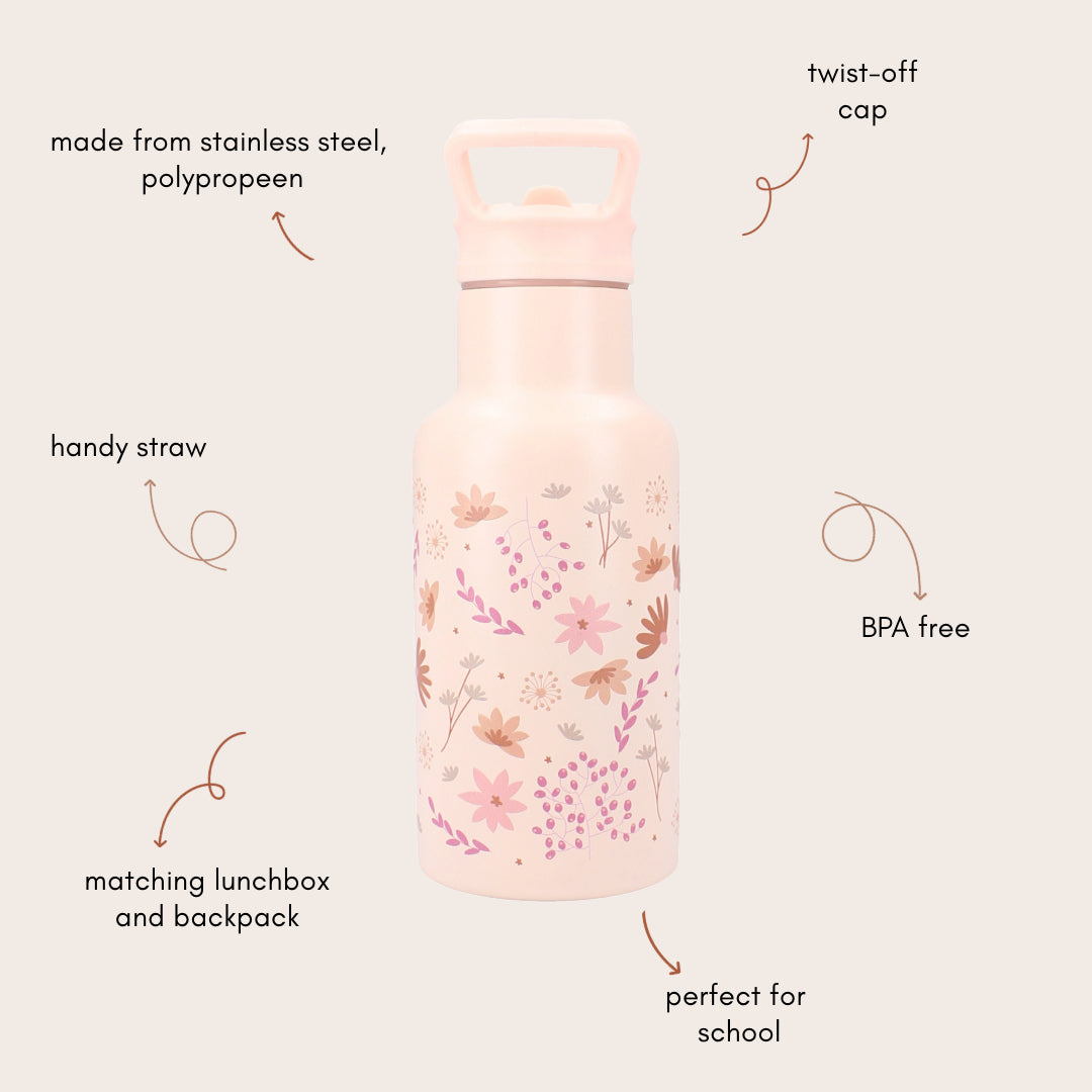 Metal Bottle 350ml Kidzroom Enchanted memories