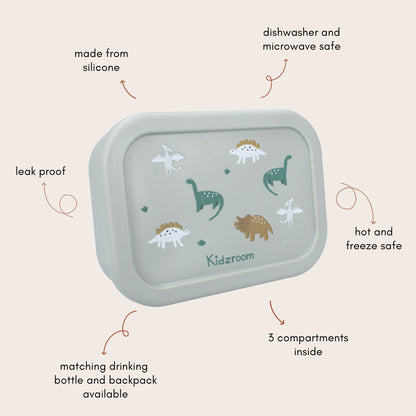 Lunchbox Kidzroom Small Talk Green