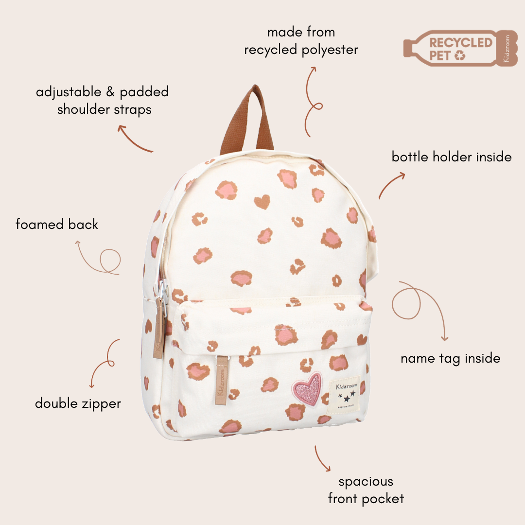 Backpack Kidzroom Leopard print