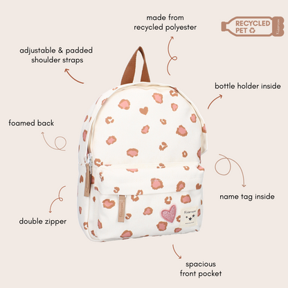 Backpack Kidzroom Leopard print