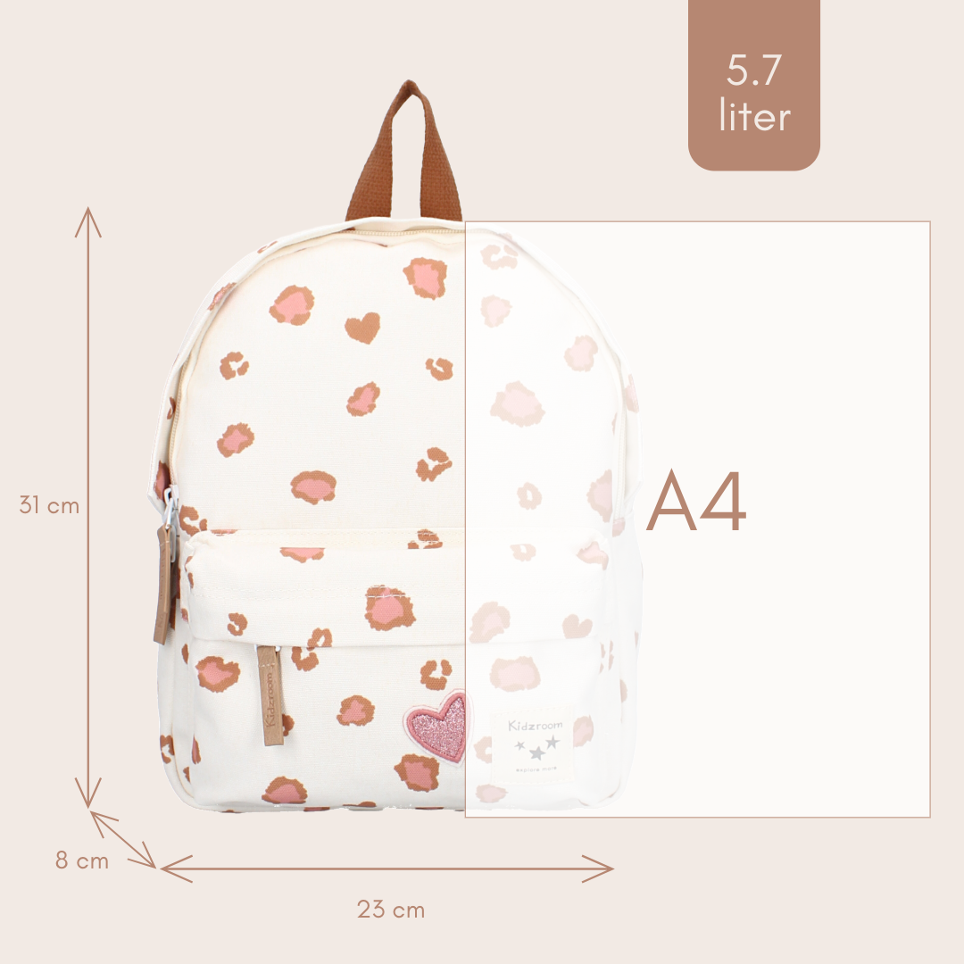 Backpack Kidzroom Leopard print