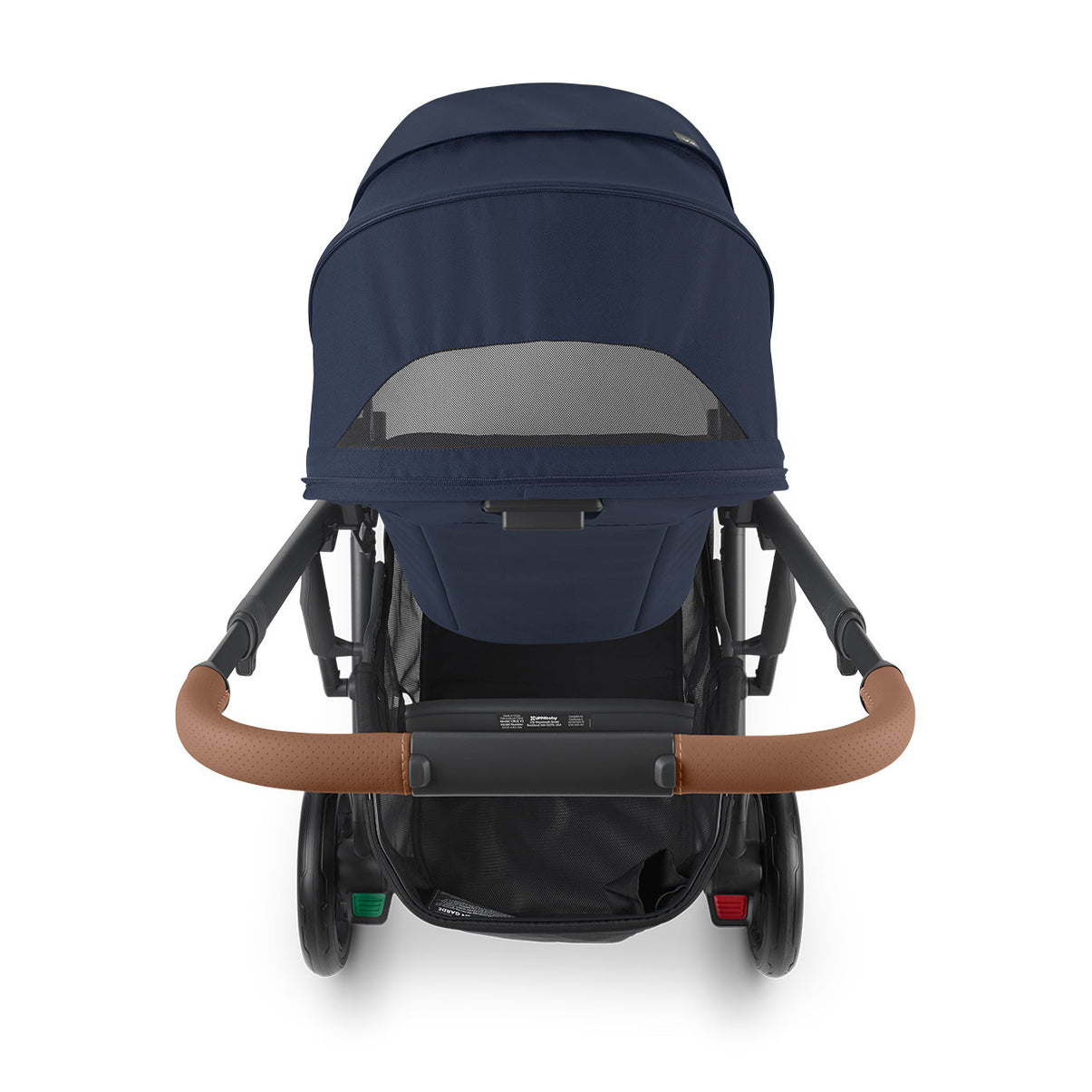 Cruz V2 Stroller - Noa - Navy | Carbon Frame | Saddle Leather