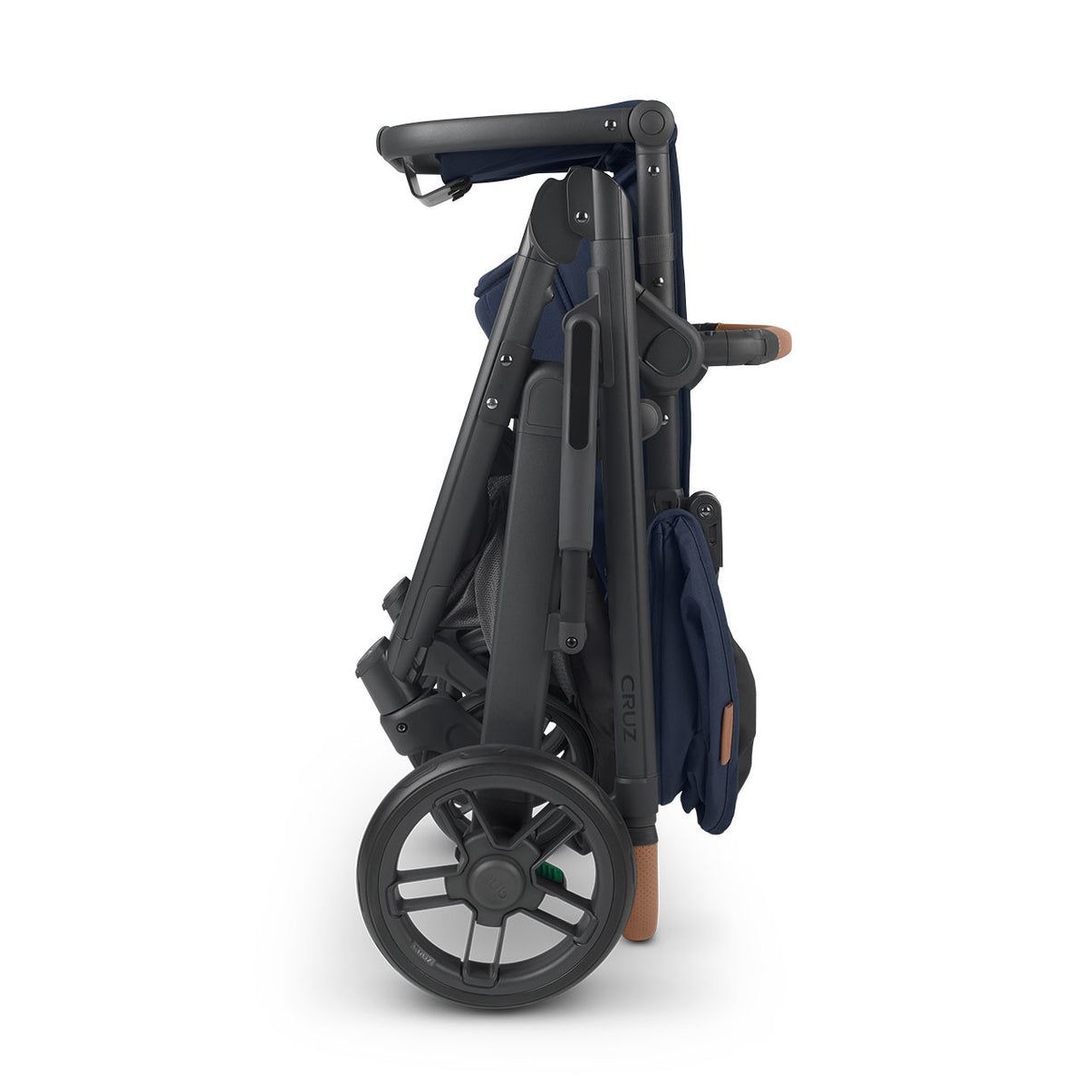 Cruz V2 Stroller - Noa - Navy | Carbon Frame | Saddle Leather