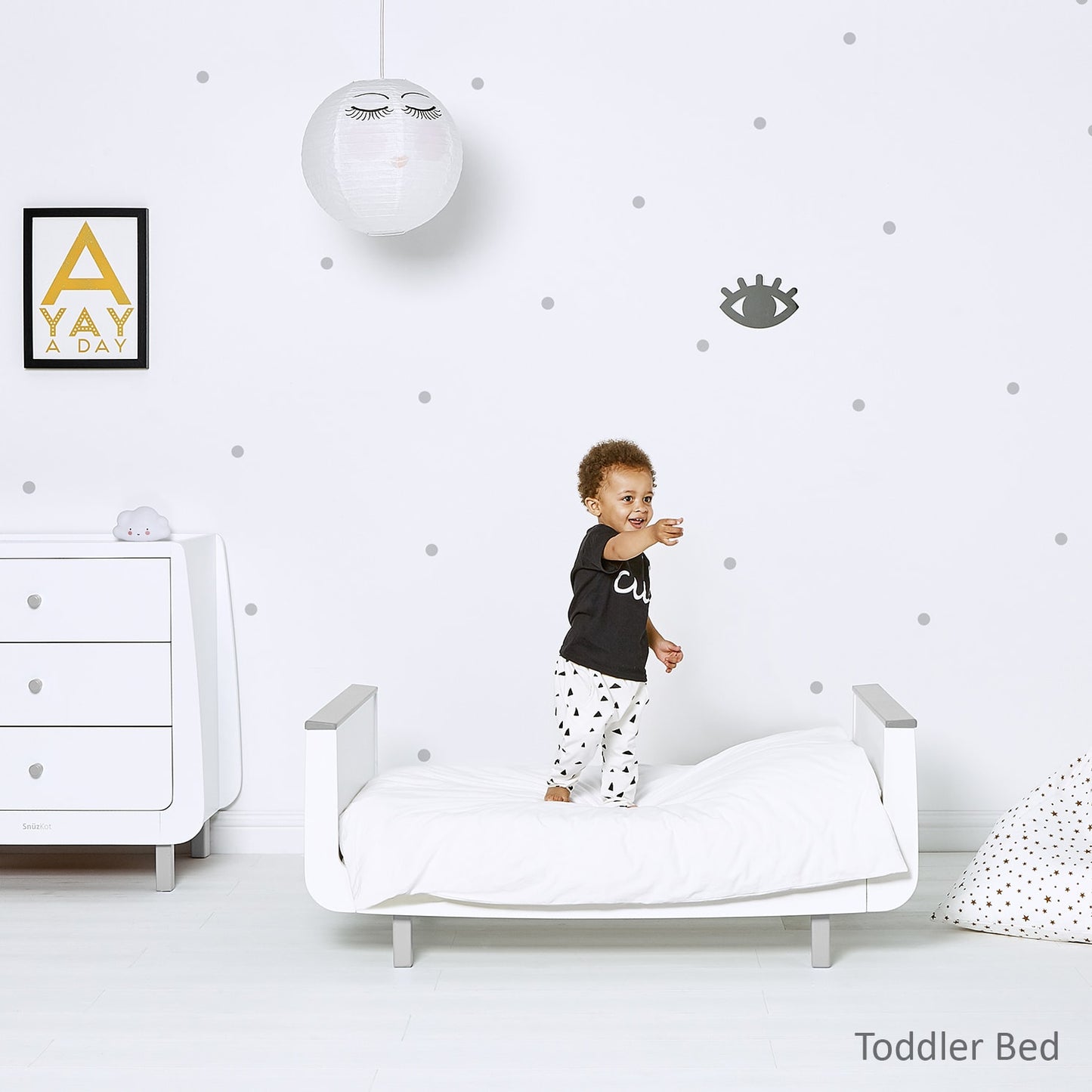 SnuzKot Mode Cot Bed Ð Grey