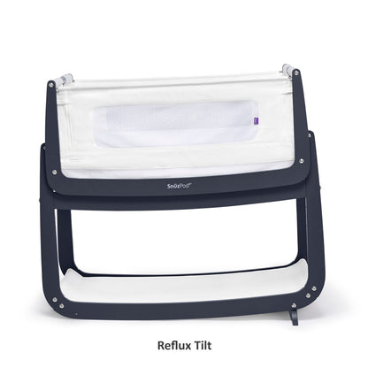 SnuzPod4 Bedside Crib - Navy