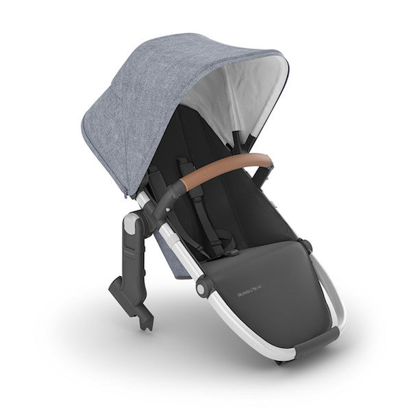 Rumble Seat V2+ Gregory - Blue Melange | Silver Frame | Saddle Leather