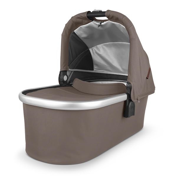 Bassinet - Theo - Dark Taupe | Silver Frame