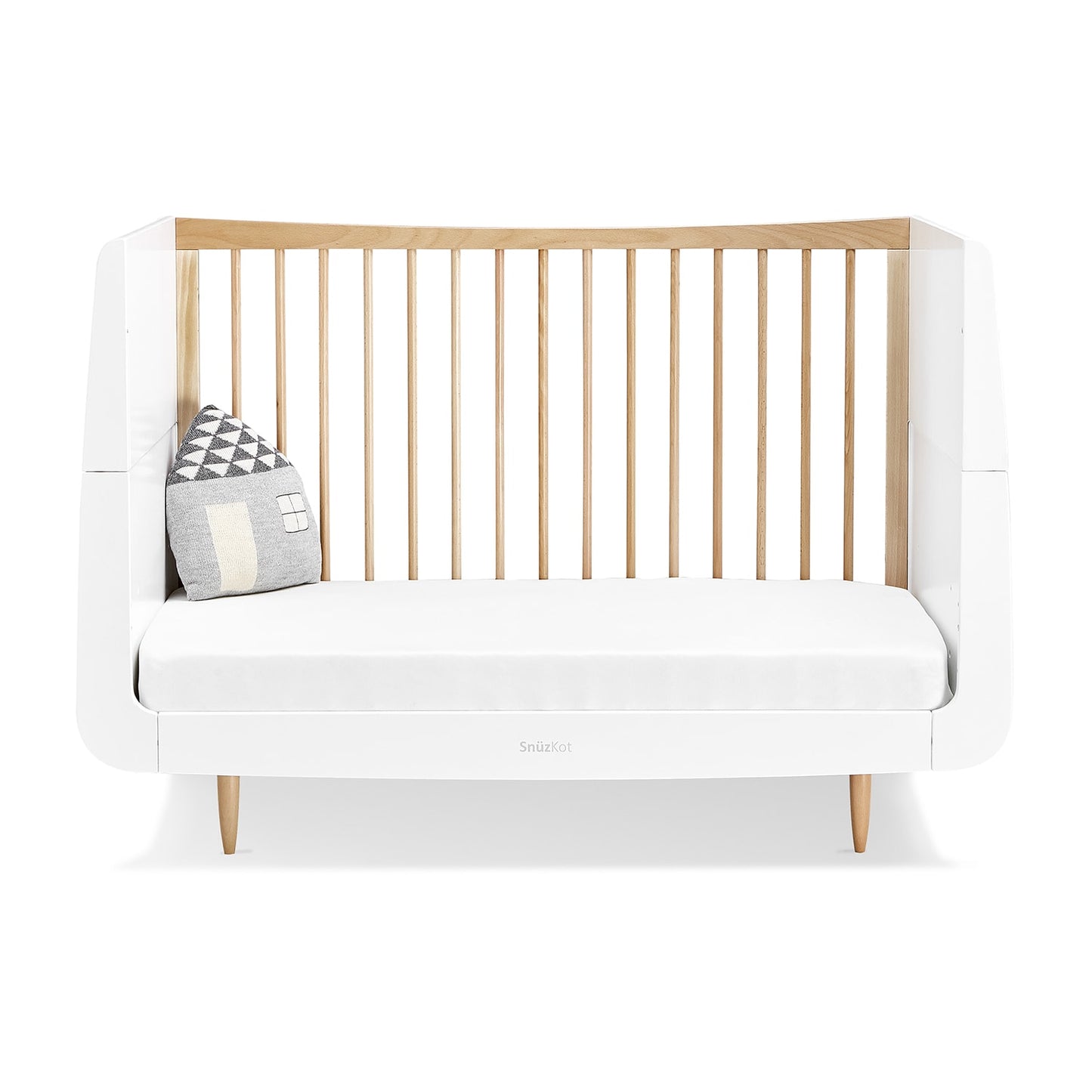 Snuz White Nursery Set SnuzKot + SnuzKot Changer Skandi Natural - Pack of 2