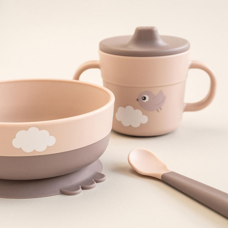 Foodie First Meal Set Happy Clouds Powder