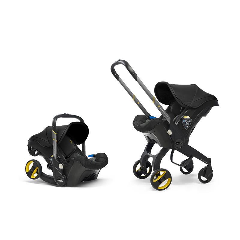Doona+ Infant Car Seat - Nitro Black Free Sunshade Extension Black