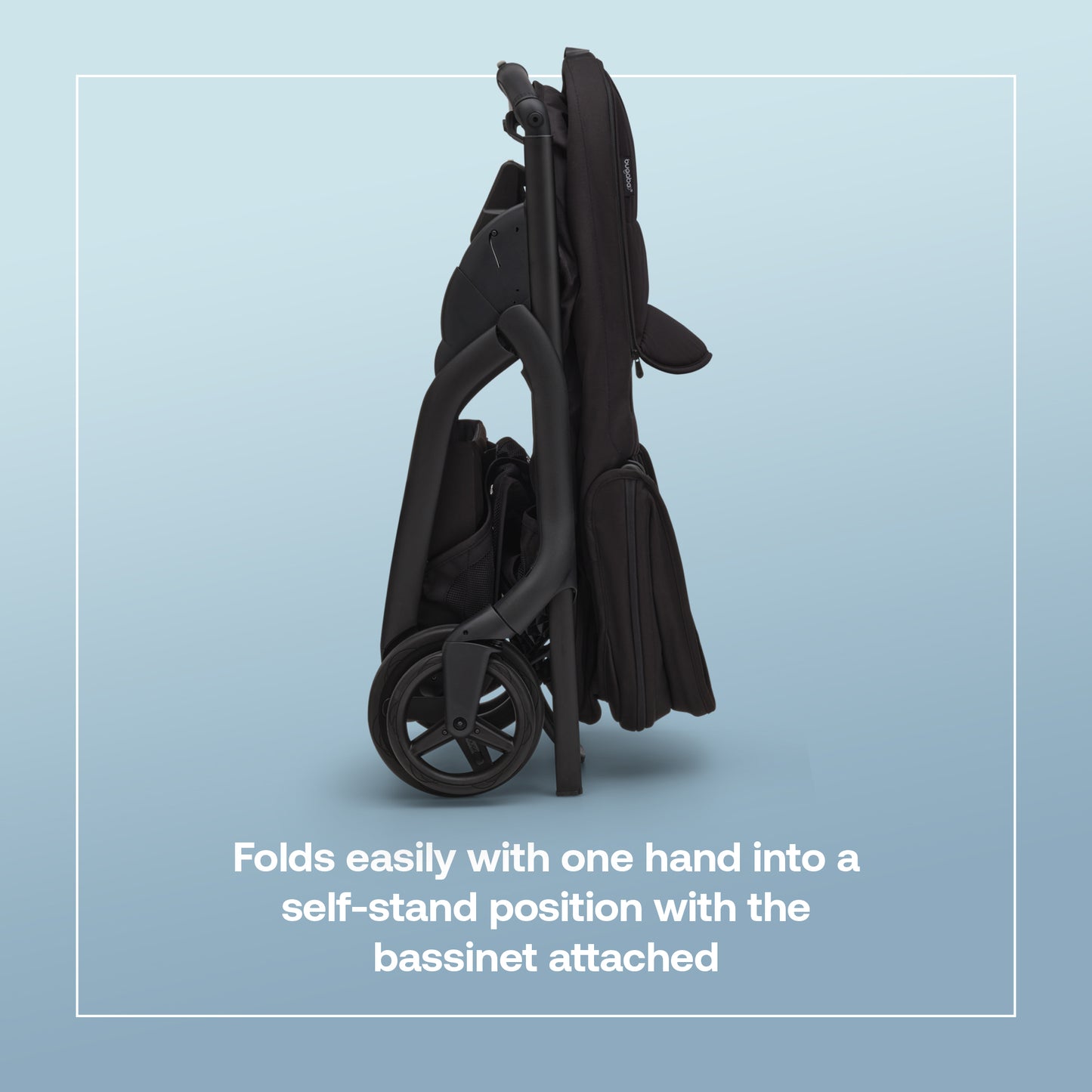 Bugaboo Dragonfly Bassinet 1.1 Me Midnight Black