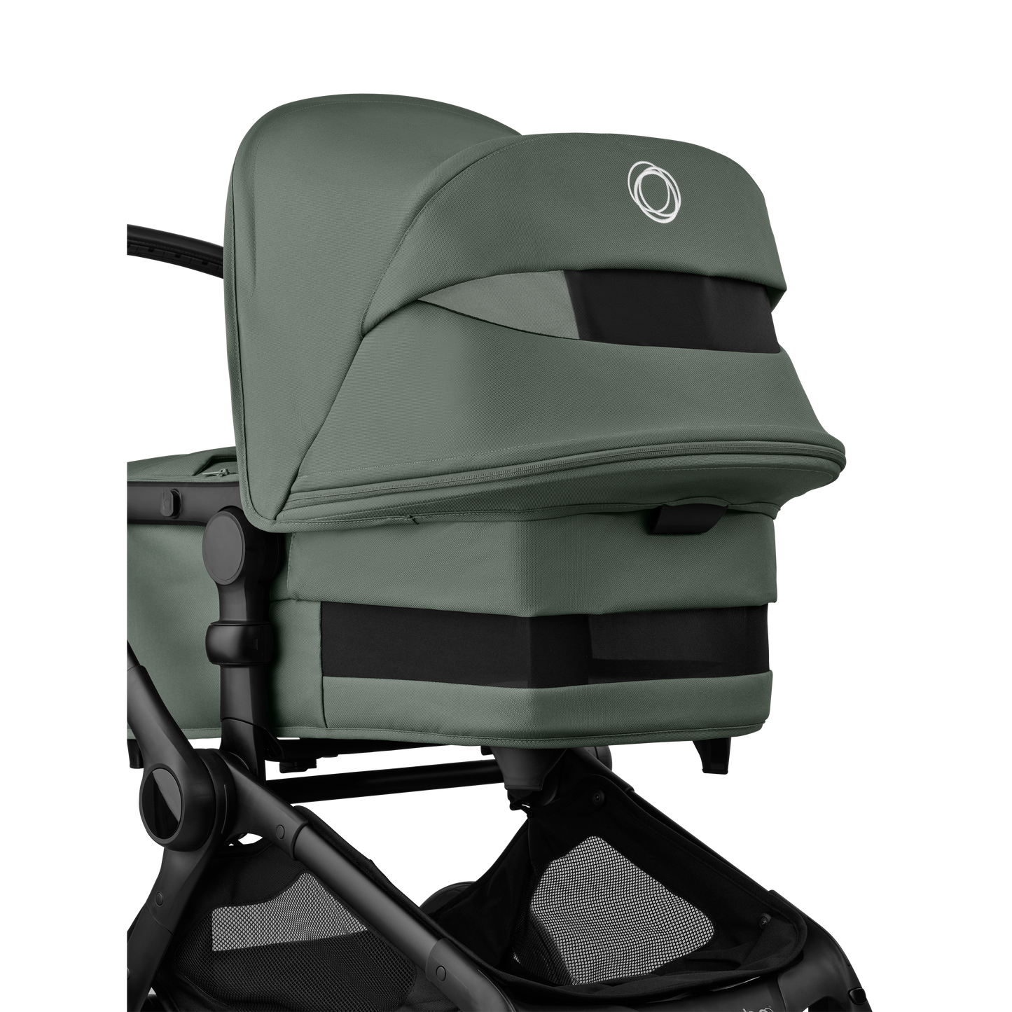 Bugaboo Fox 5 Renew Complete Me Black/Forest Green-Forest Green