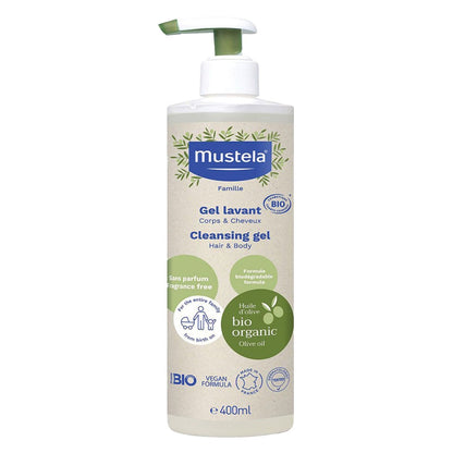 Mustela -Bio Organic Cleansing Gel 400ml