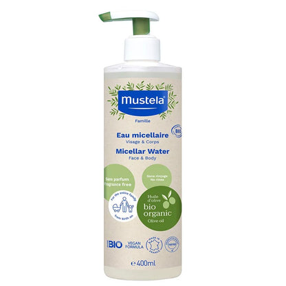 Mustela -Bio Organic Micellar Water 400ml