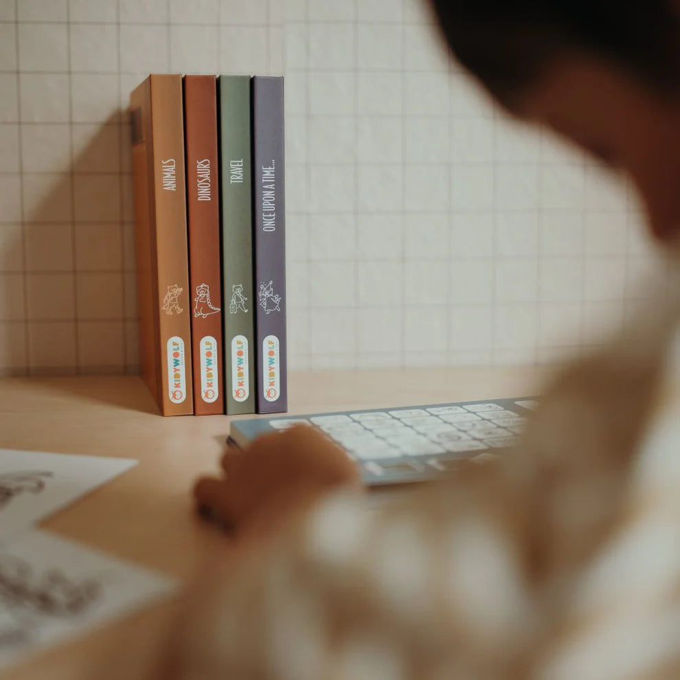 Kidydraw-Mini Lcd Tracing Book - Animals
