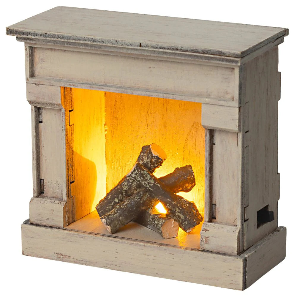 Fireplace Mouse - Off White