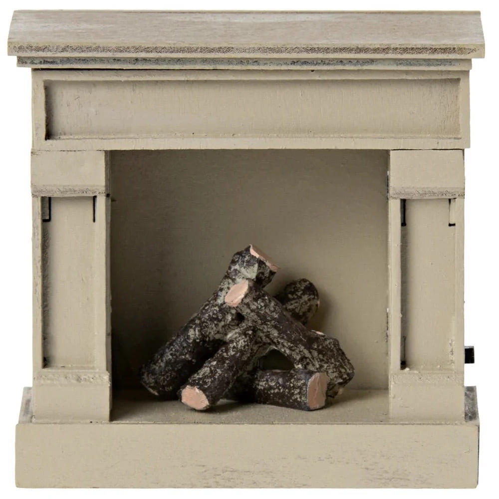 Fireplace Mouse - Off White