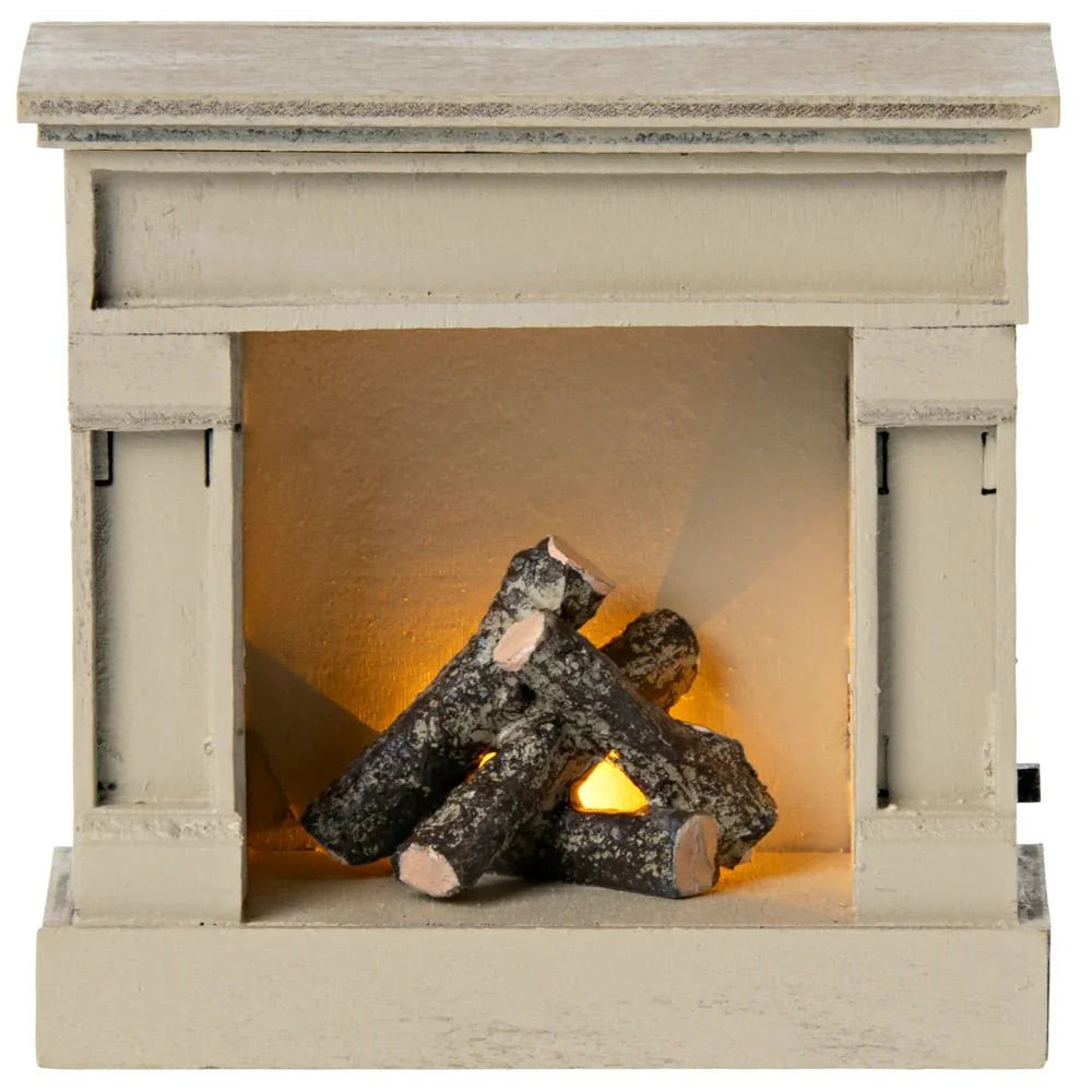Fireplace Mouse - Off White