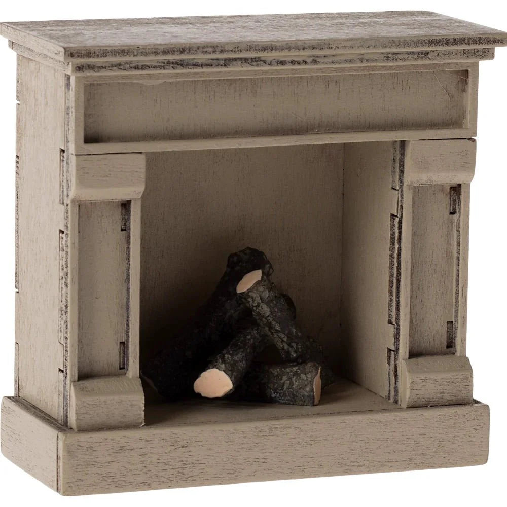 Fireplace Mouse - Off White