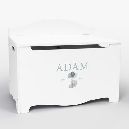 Storage Chest Named Elephant White - Dream(Personalised) PRE ORDER